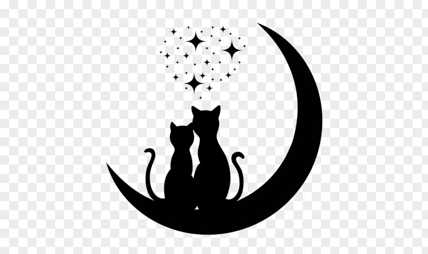 Cat Kitten Silhouette Drawing PNG