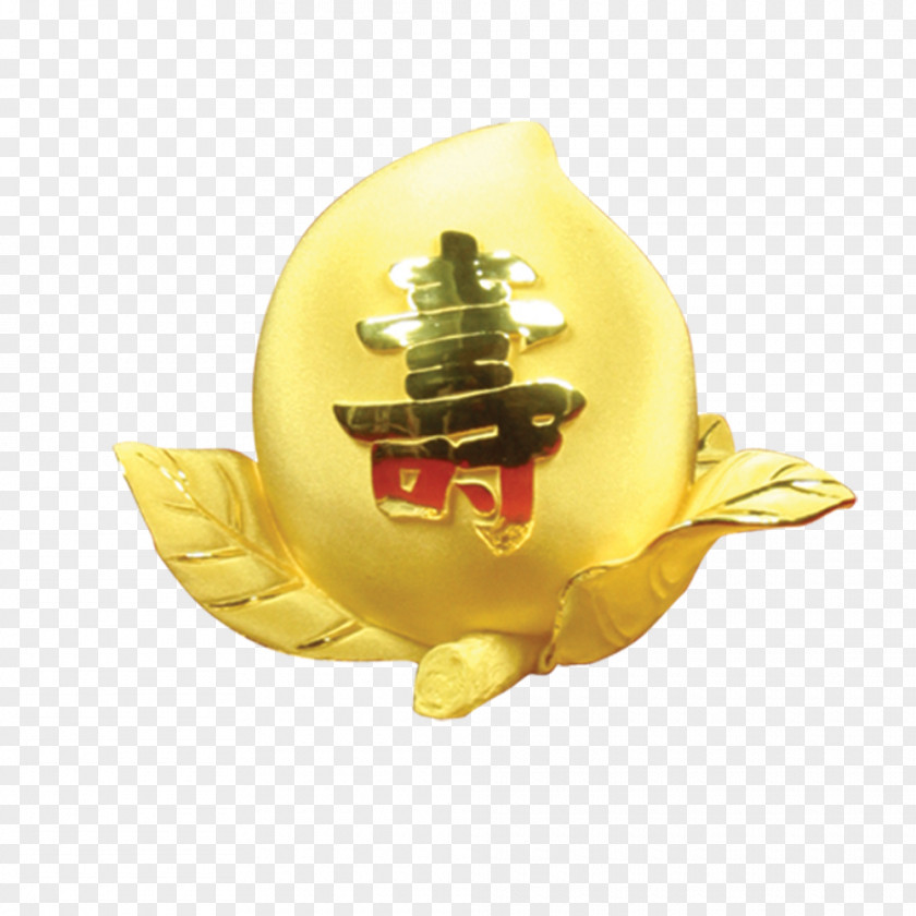 Golden Peach Longevity PNG