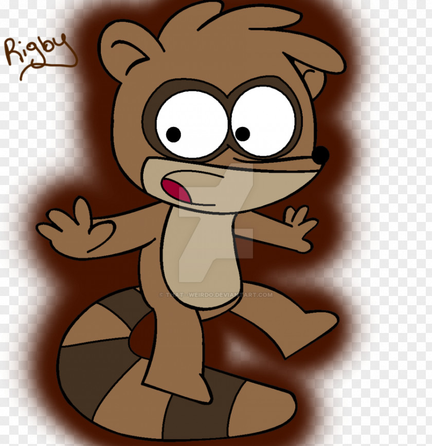 Rigby Mordecai DeviantArt Artist PNG