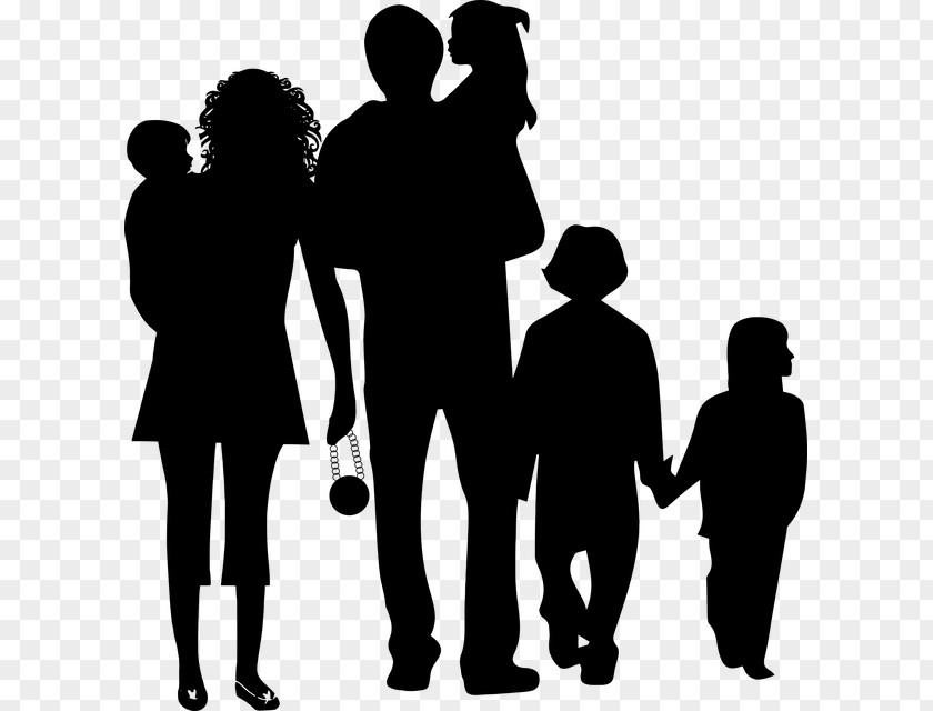 Silhouette Father Clip Art PNG
