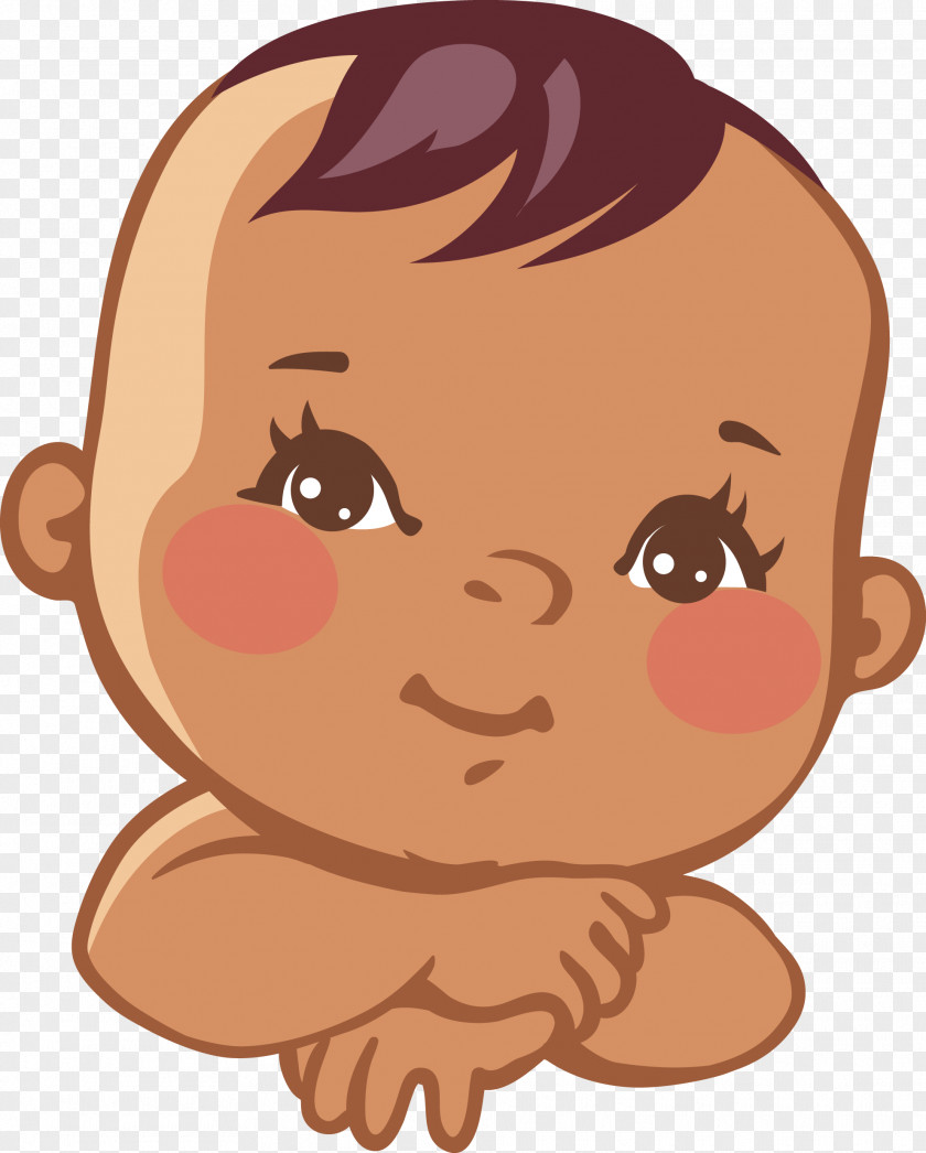 Big Eyes Vector Boy Infant PNG