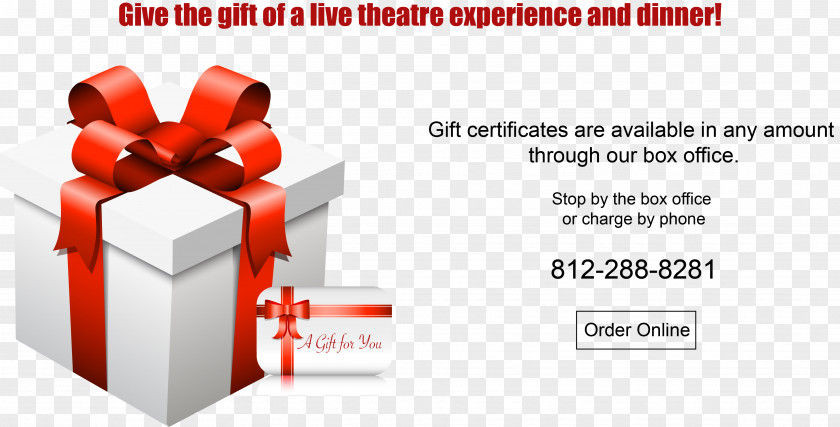 Gift Derby Dinner Playhouse Card Theater Chanhassen PNG