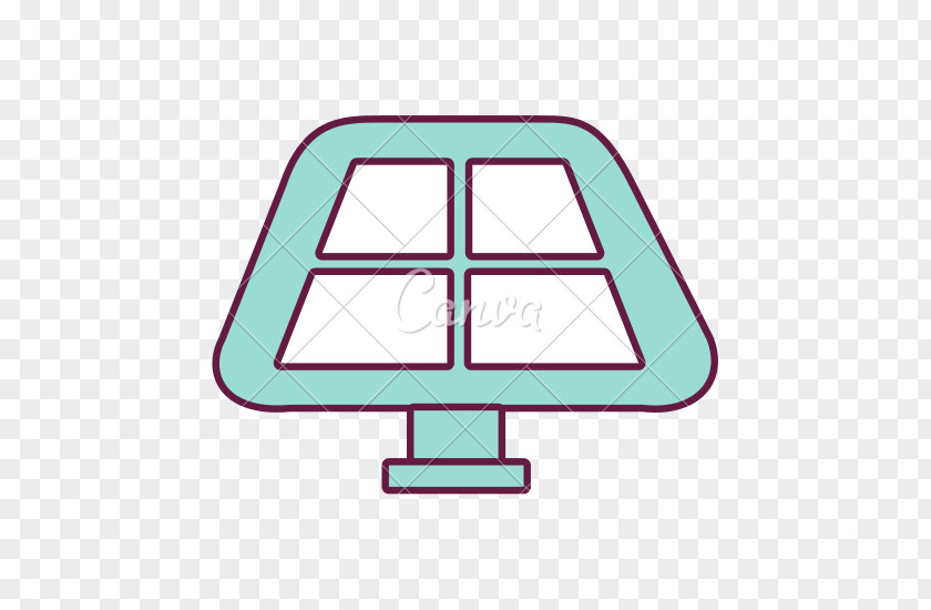 Solar Panel Symbol Stock Photography PNG