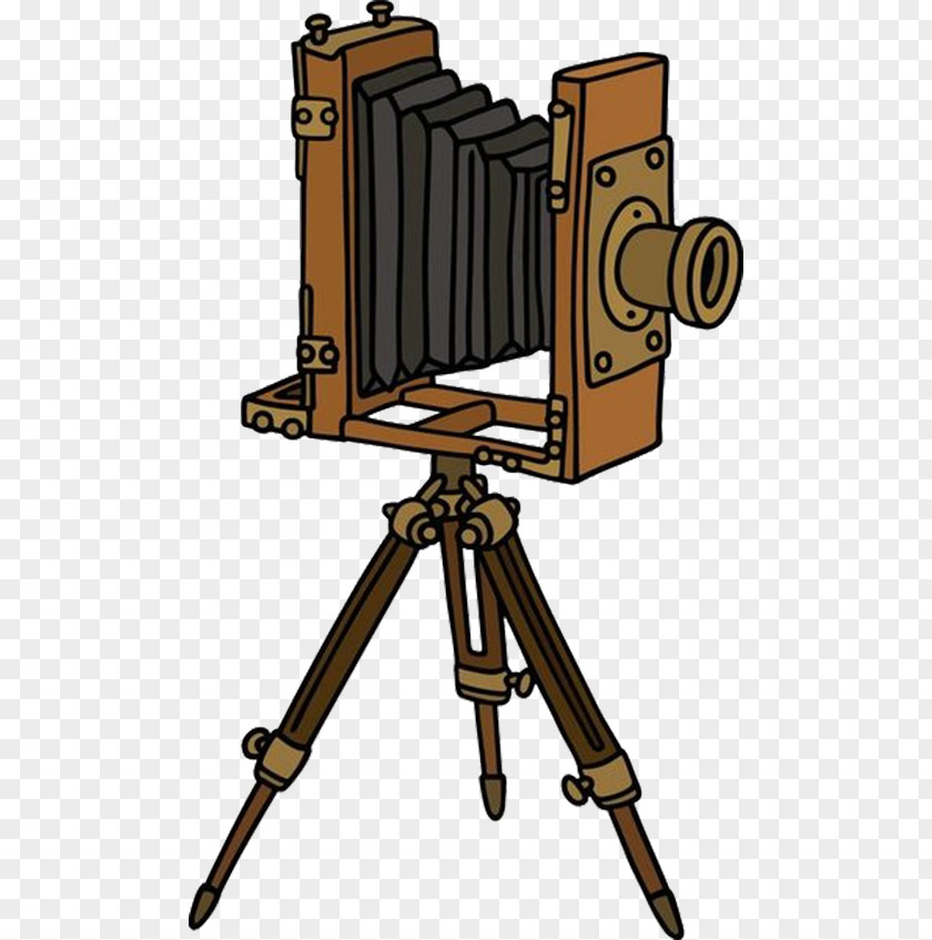 Standing Camera Strokes Photography Drawing Illustration PNG
