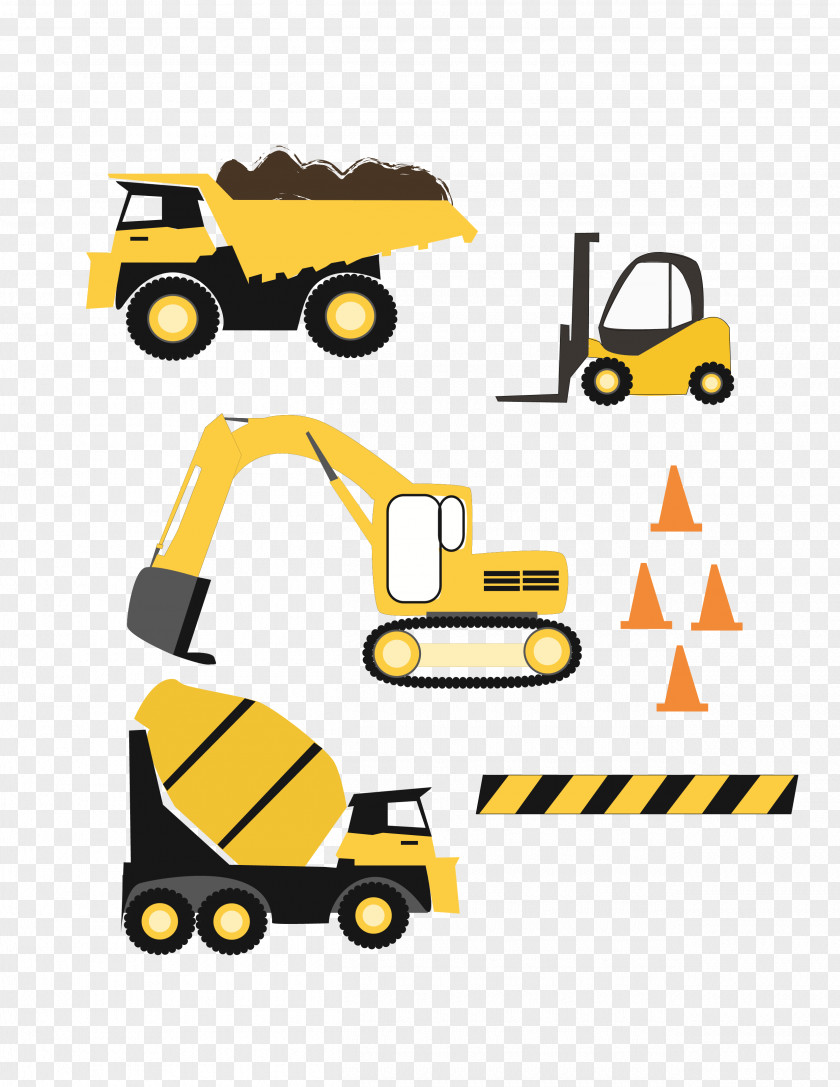 Truck Clip Art Heavy Machinery Construction PNG
