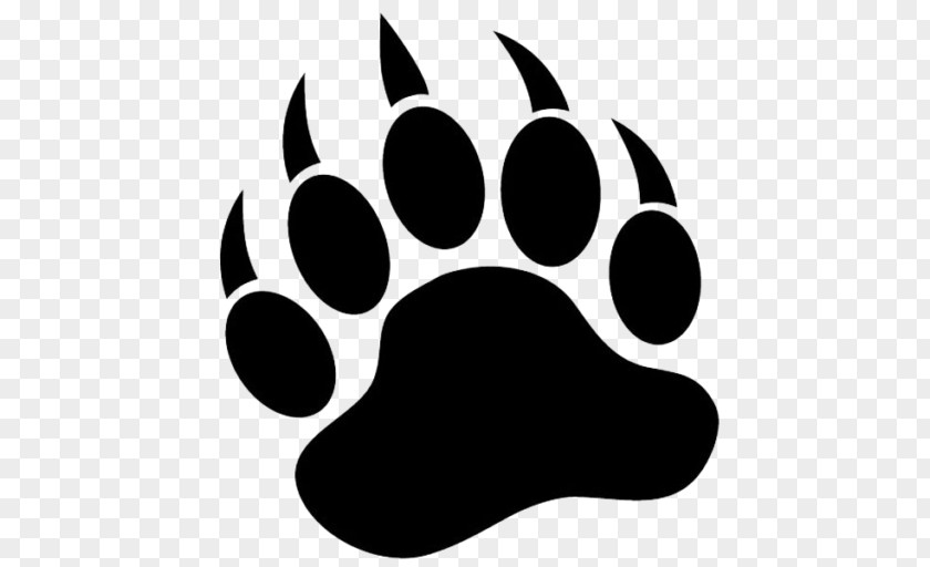 Bear Paw Vector Graphics Clip Art Image PNG