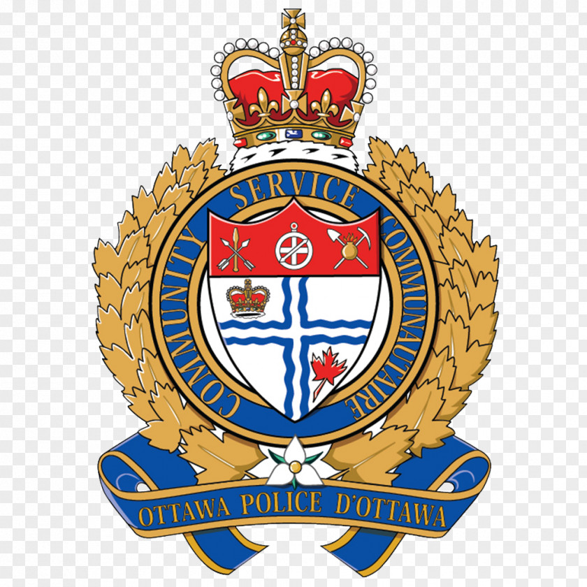 Crest Ottawa Police Service Records Management Centre Officer Royal Canadian Mounted PNG