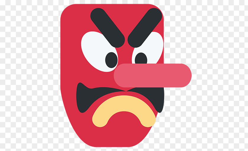 Emoji Goblin Tengu Japan Fairy Tale PNG