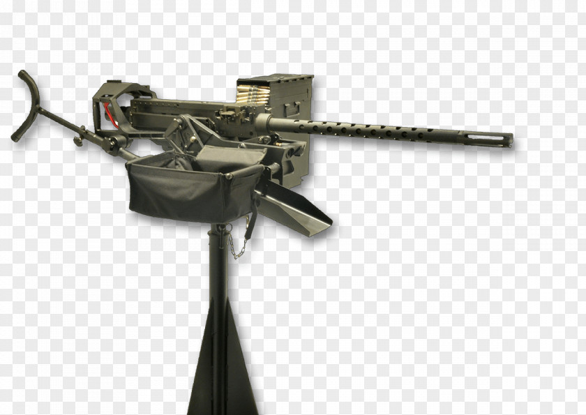 Machine Gun Firearm Weapon M2 Browning FN Herstal .50 BMG PNG