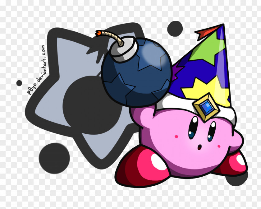 Party Popper Kirby And The Rainbow Curse Drawing Clip Art PNG