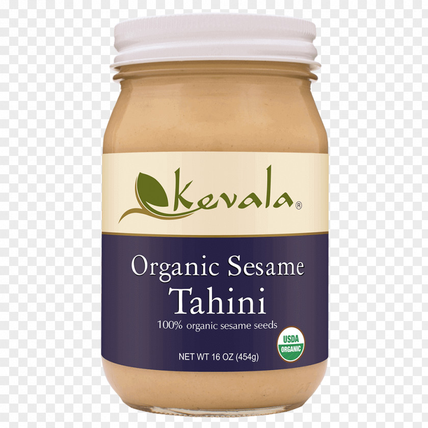 Tahini Organic Food Sesame Oil Certification PNG