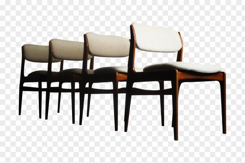 Chair Table Dining Room Danish Modern Furniture PNG