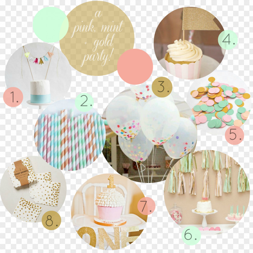 First Birthday Baby Shower Party Favor Wedding PNG
