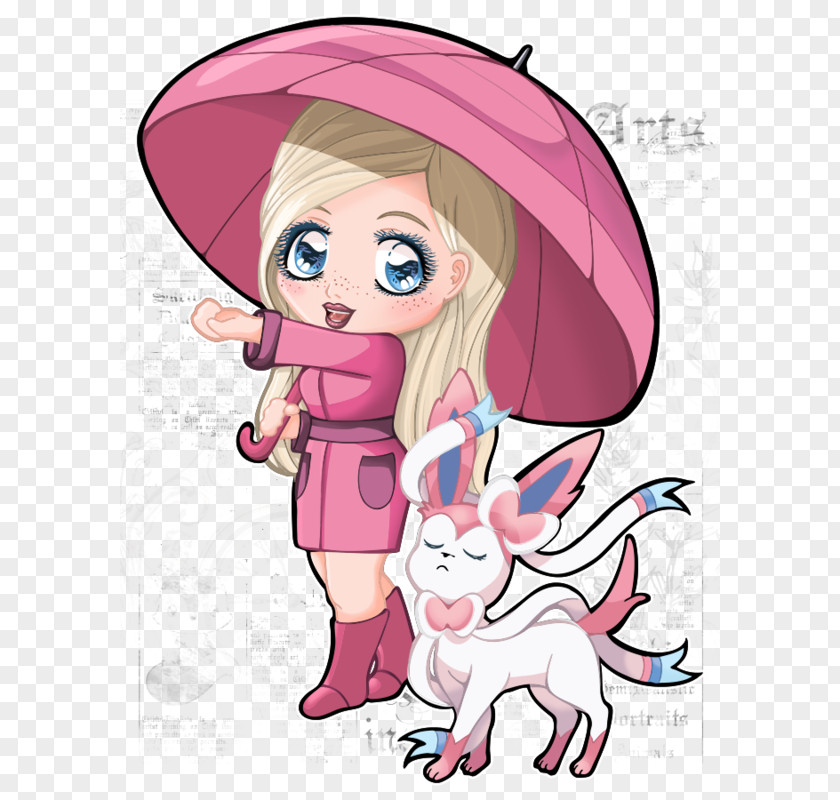 Feelinara Sylveon Illustration Pokémon Trainer Art PNG