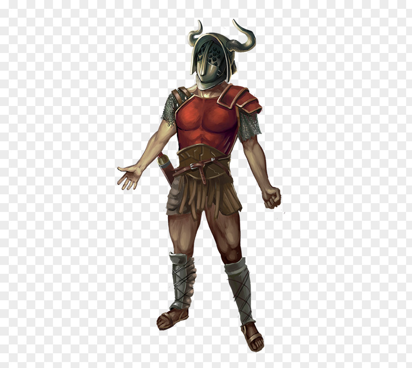 Gladiator Begins Combat Portrait Arena PNG