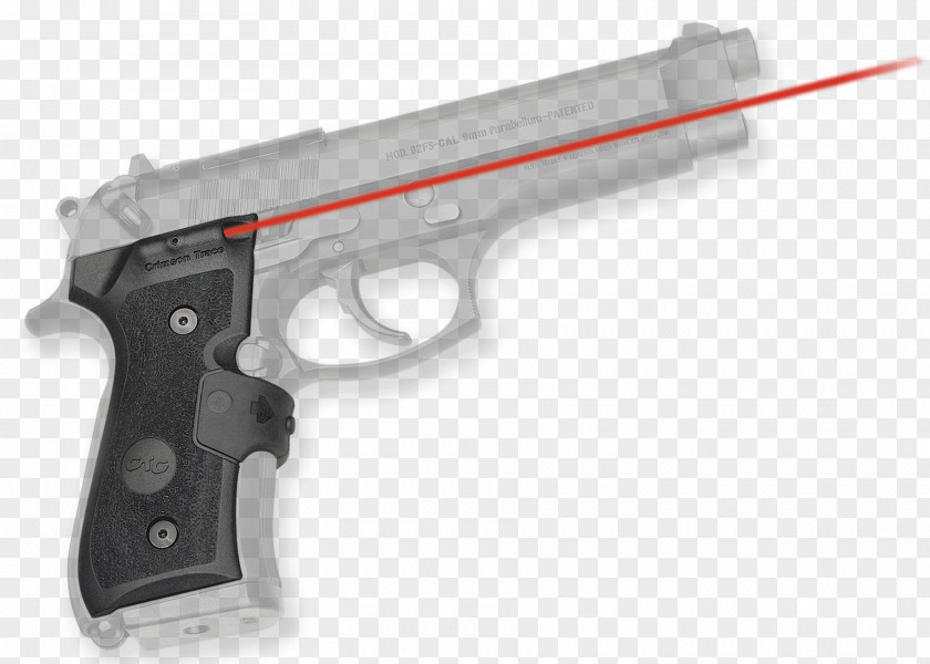 Handgun Beretta M9 Sight Firearm Crimson Trace 92 PNG