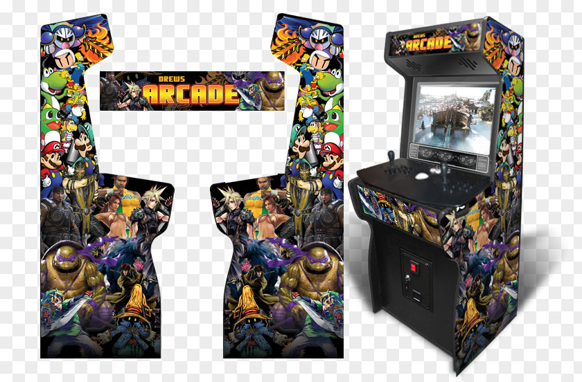 Street Fighter II: The World Warrior Mortal Kombat Arcade Game Cabinet Tron PNG