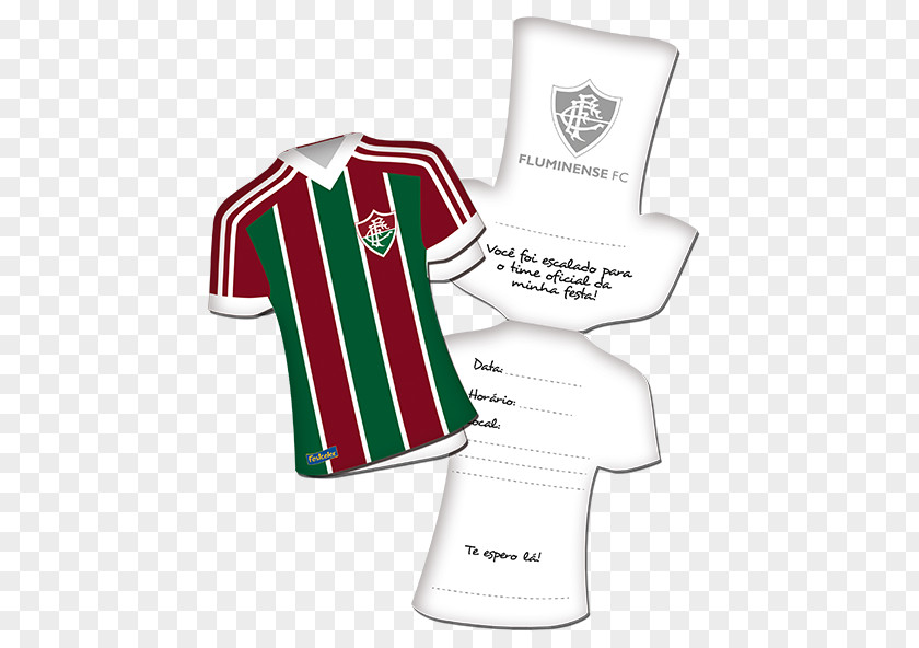 T-shirt Fluminense FC Sports Fan Jersey Convite PNG