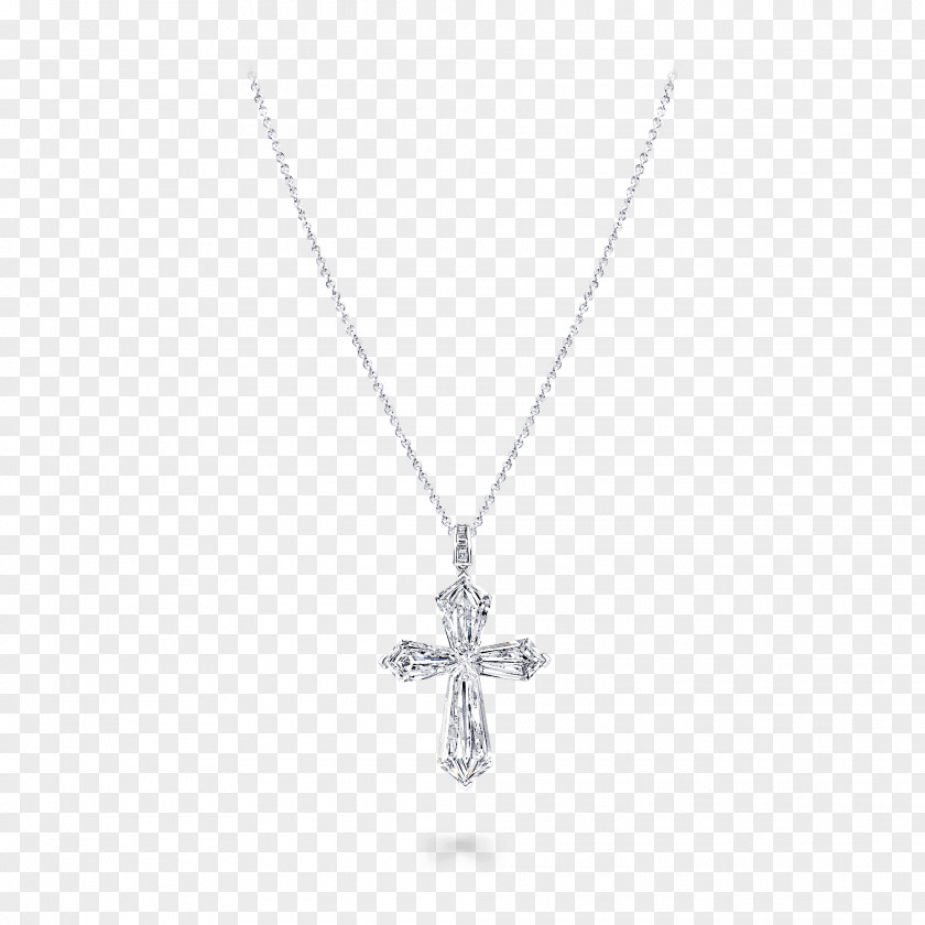 Cross Necklace Locket Body Jewellery Silver PNG