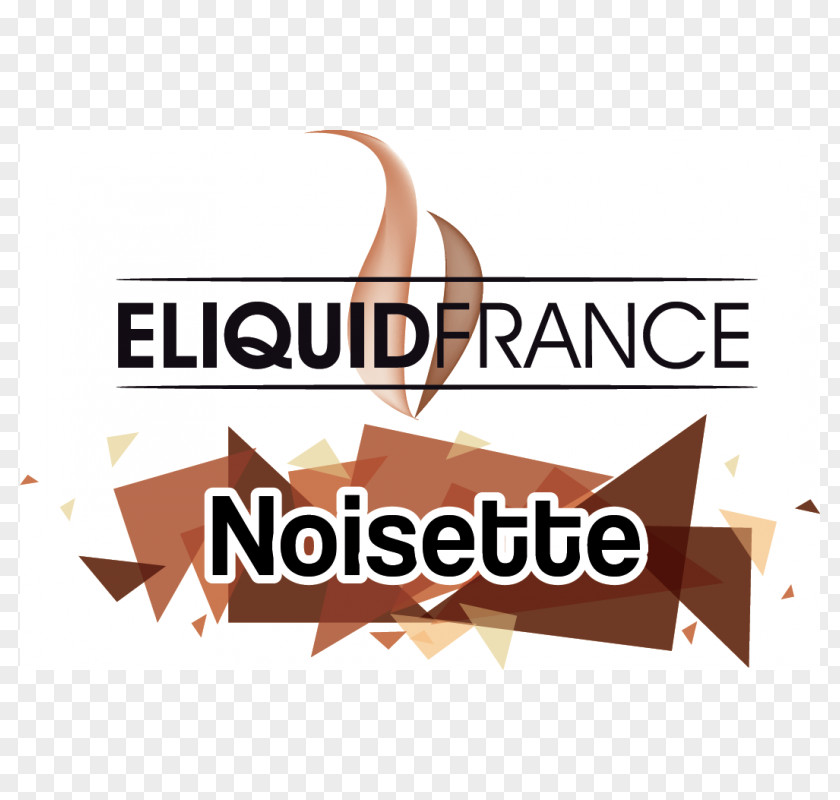Hazelnut Ad Electronic Cigarette Aerosol And Liquid Flavor Logo Eliquid France PNG