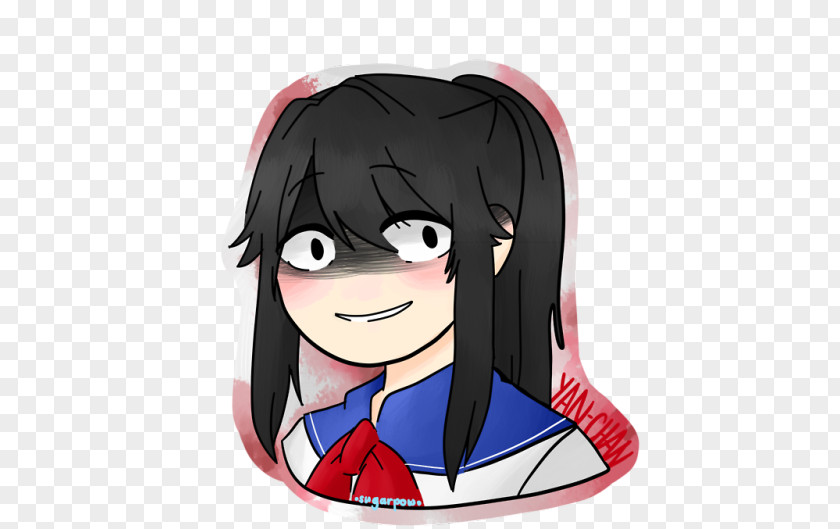 T-shirt Yandere Simulator Sticker Redbubble PNG