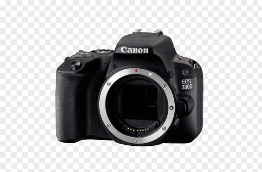 Camera Canon EOS 200D EF-S 18–55mm Lens 18–135mm EF Mount PNG