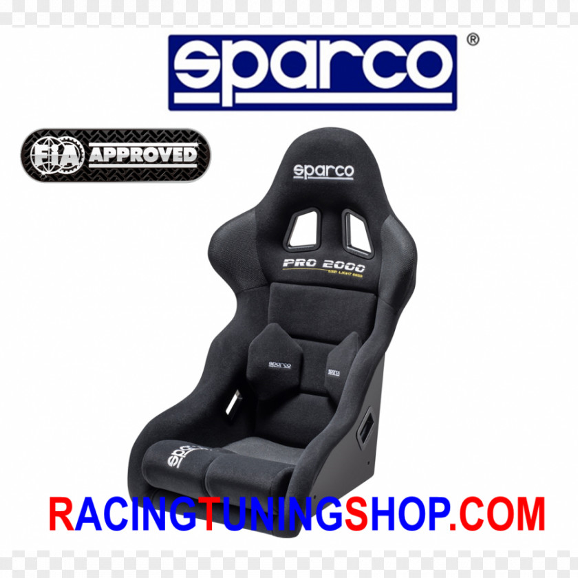 Car Bucket Seat Sparco Motorsport PNG