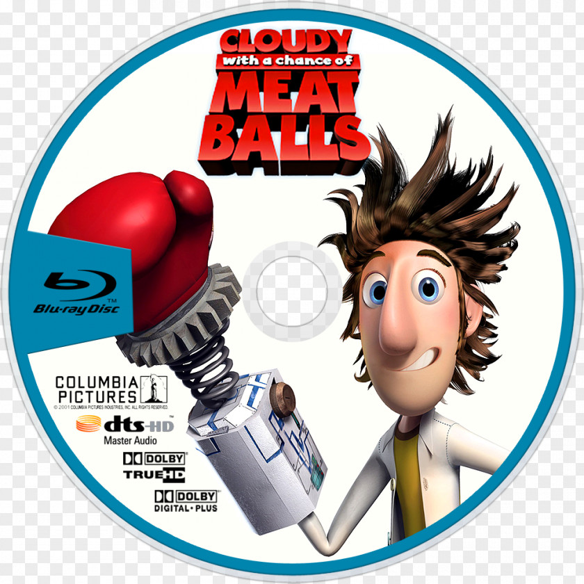 Cloudy With A Chance Of Meatballs Mayor Shelbourne YouTube Blu-ray Disc PNG