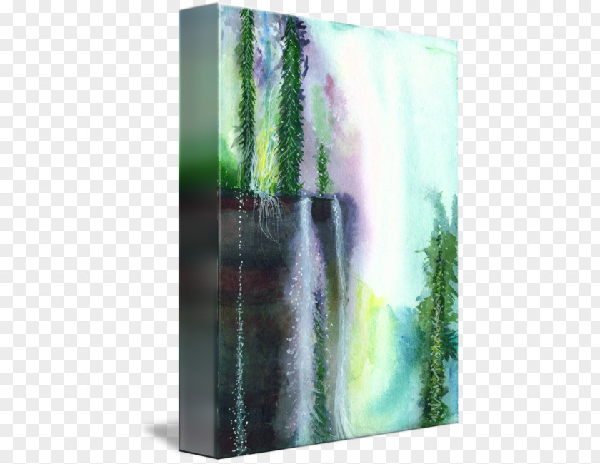 Falling Water Painting Paper Art Drawing Fonoon PNG