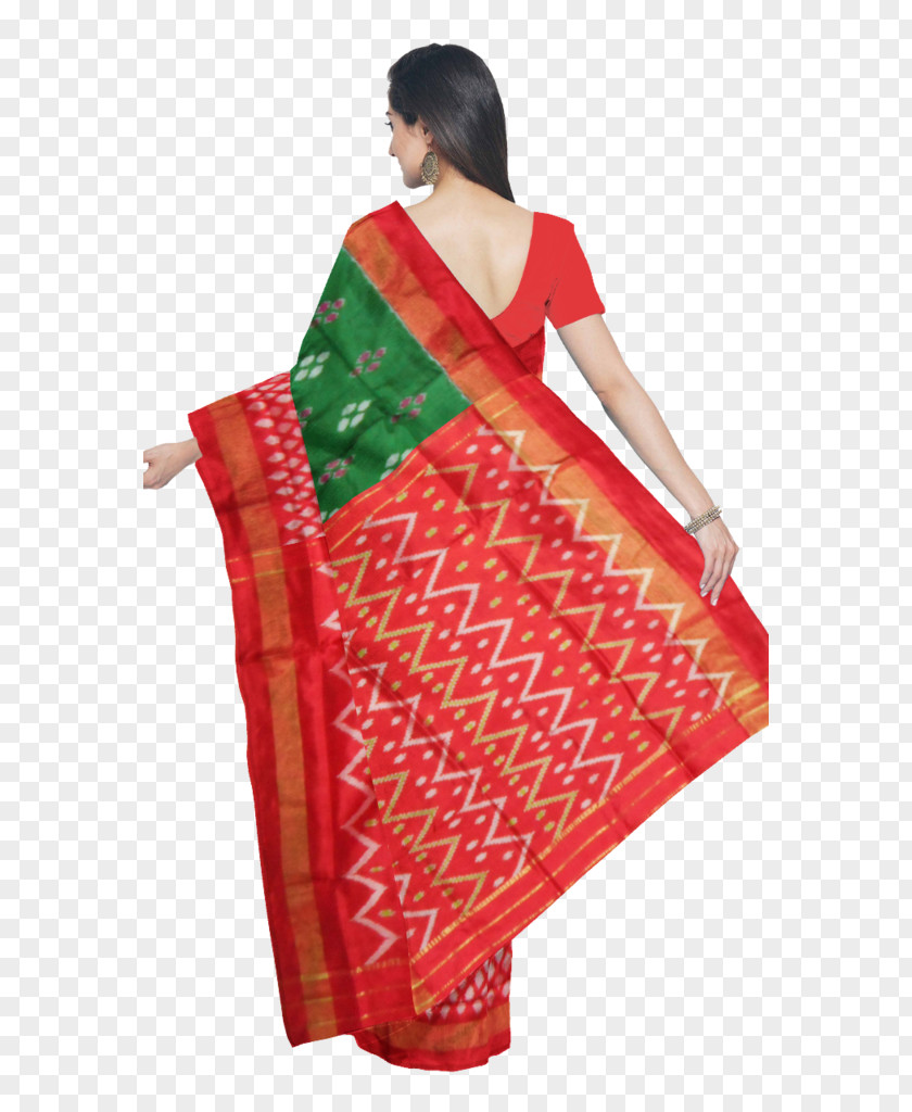 Handloom Bhoodan Pochampally Silk Kanchipuram Saree Textile PNG