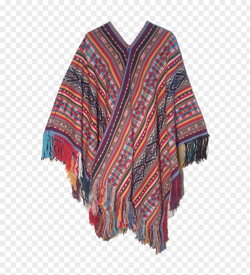 Rich Style Chilote Poncho Alpaca Clothing Serape PNG