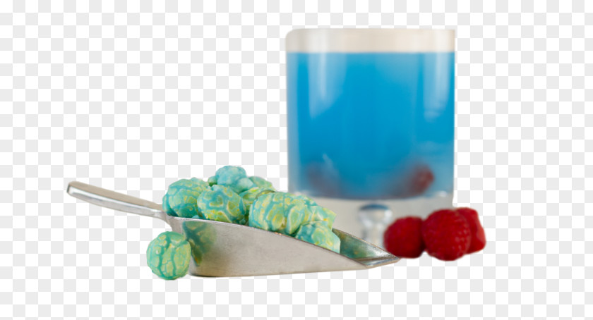 Blue Raspberry Flavor Plastic Liquid Drink Turquoise PNG