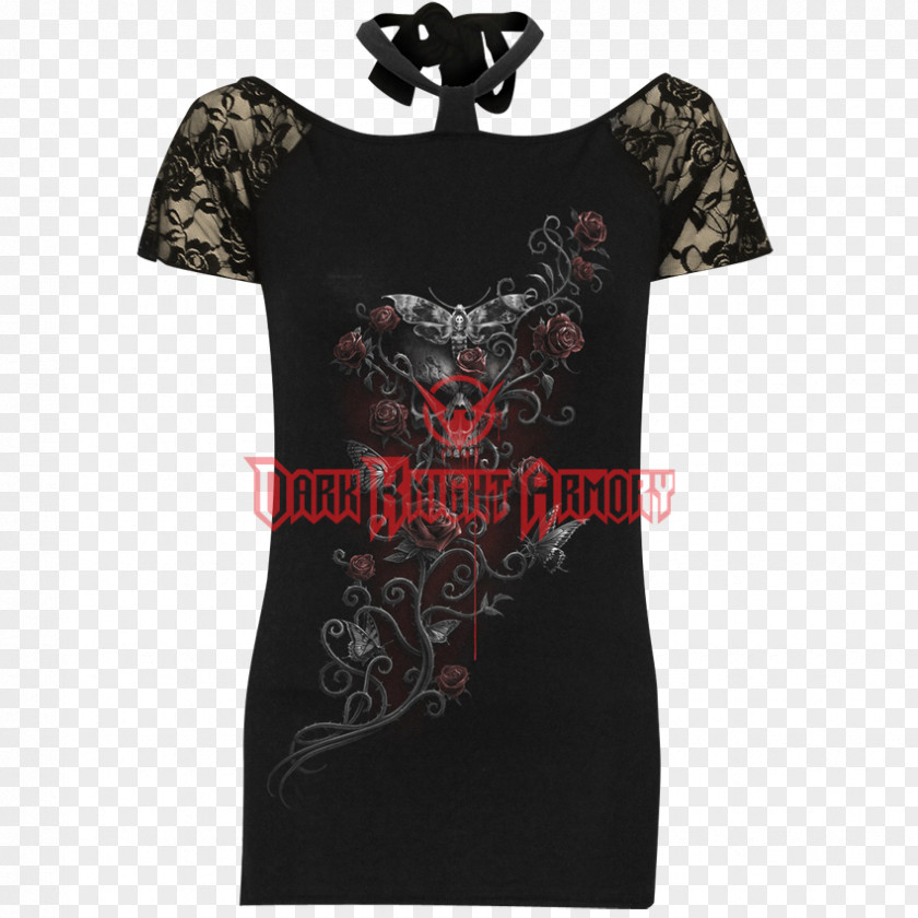 Death's Head Long-sleeved T-shirt Clothing PNG