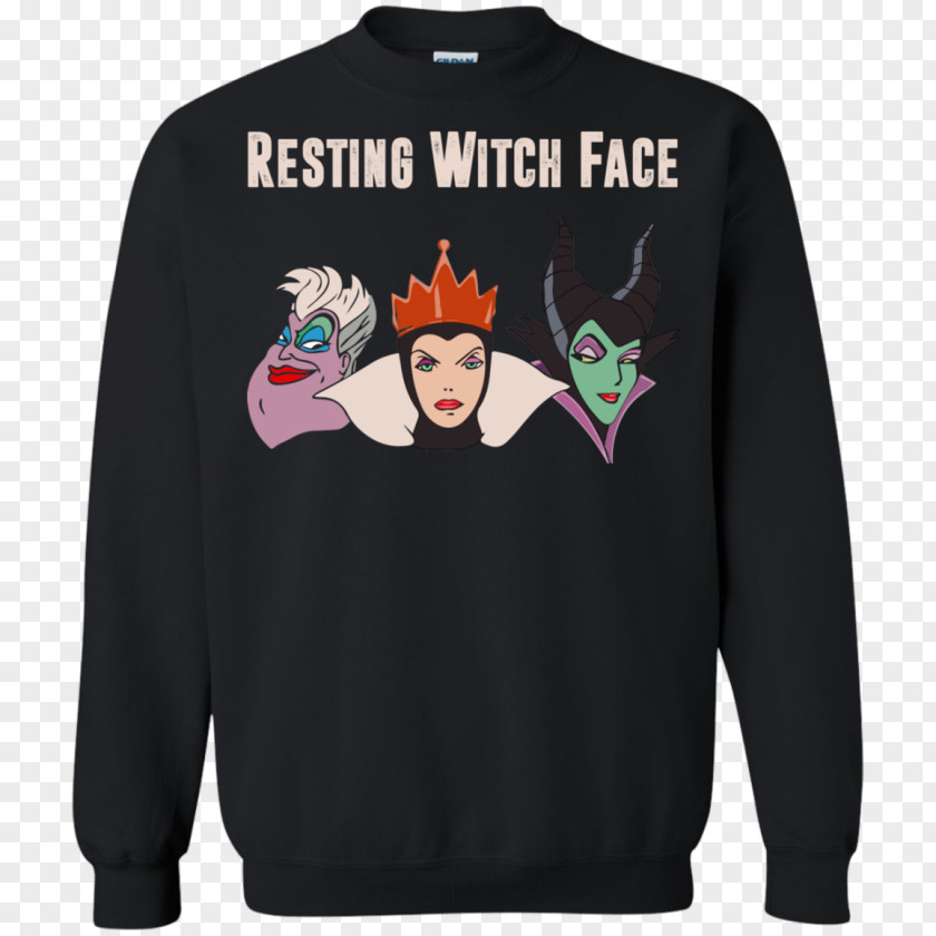 T-shirt Maleficent Hoodie Evil Queen Ursula PNG