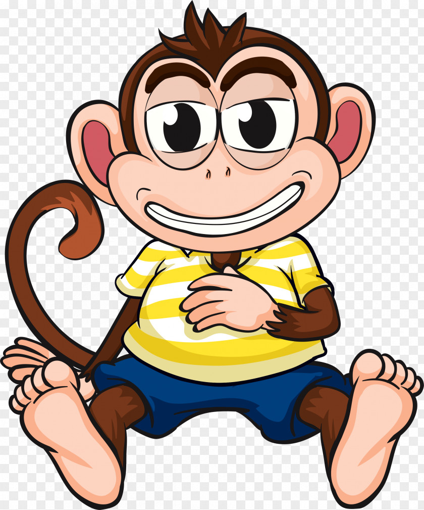 Banana Royalty-free Monkey Cartoon Clip Art PNG