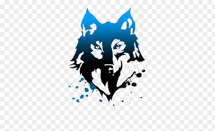 BLUE WOLF Gray Wolf T-shirt Hoodie Logo PNG