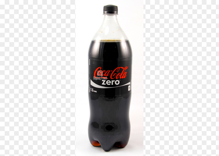 Coca Cola Coca-Cola Zero Sugar Glass Bottle PNG