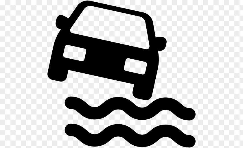 Into Water Car Buick Toyota Van PNG