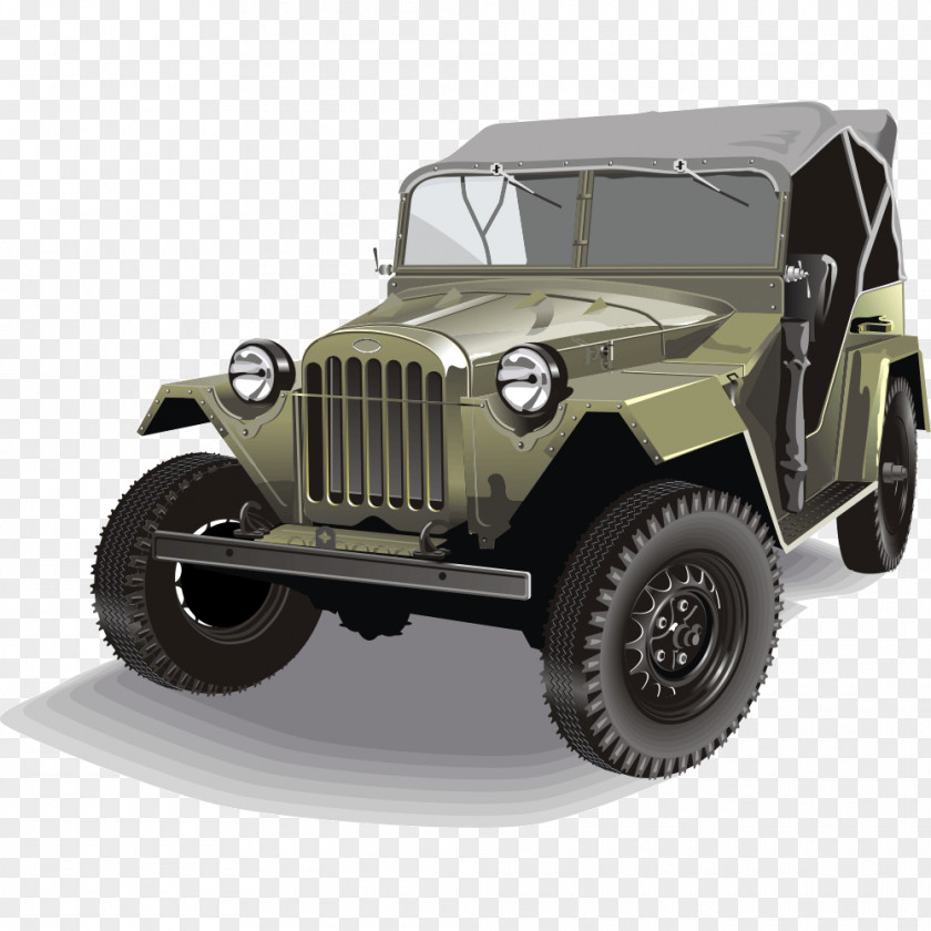 Jeep Car Willys MB Off-road Vehicle PNG