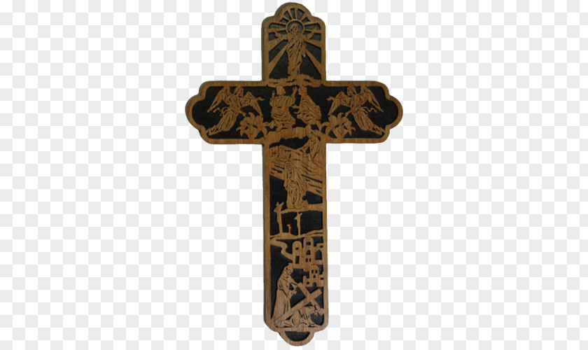 Christian Cross Crucifix Wall Altar PNG