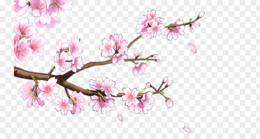 Dream Branch Plum Common Blossom PNG