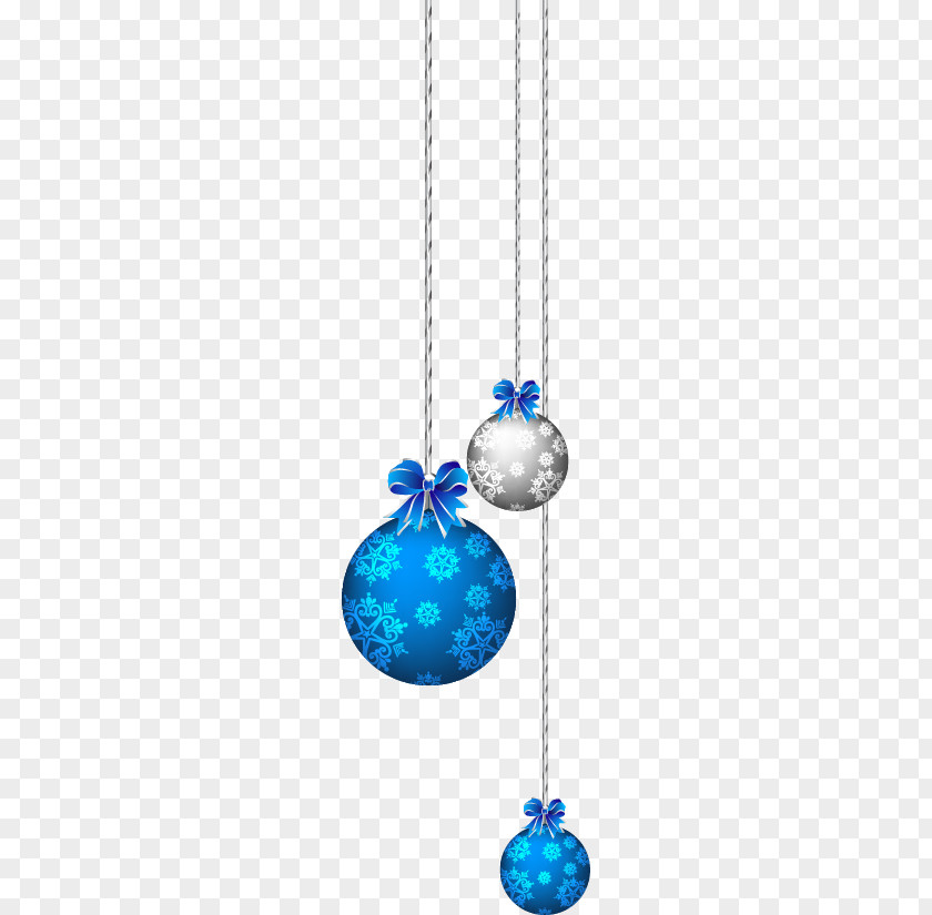 Hand-painted Blue Christmas Balls PNG blue christmas balls clipart PNG
