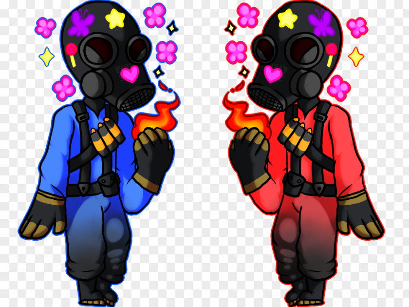 Pyro Personal Protective Equipment Character Animated Cartoon PNG
