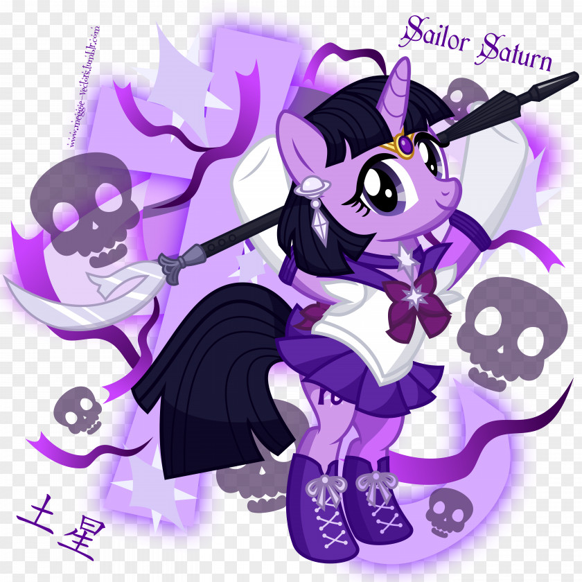 Sailor Moon Saturn My Little Pony Chibiusa PNG