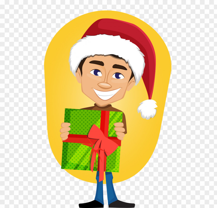 Silly Christmas Hat Day Vector Graphics Illustration Image PNG