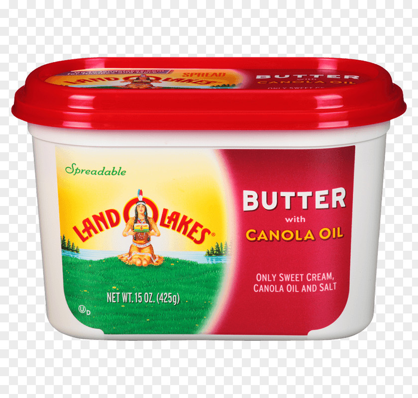 Butter Land O'Lakes Cream Canola Kroger PNG