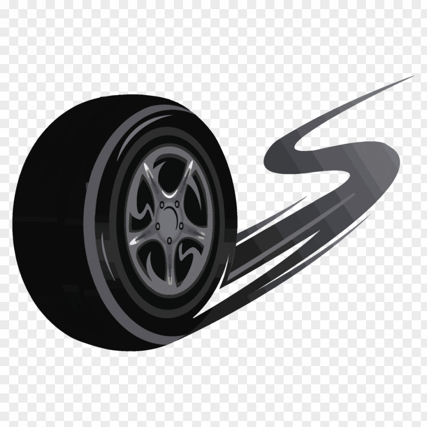 Car Alloy Wheel Tire Clip Art PNG