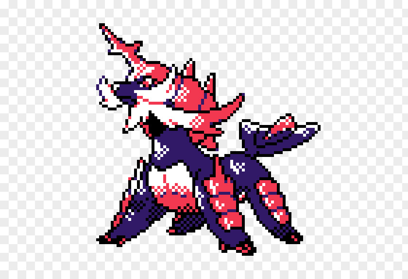 Pokemon Pixel Art Samurott Pokémon Sprite Image Black & White PNG