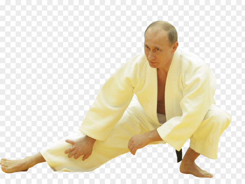 Vladimir Putin Cut-out World Judo Championships PNG