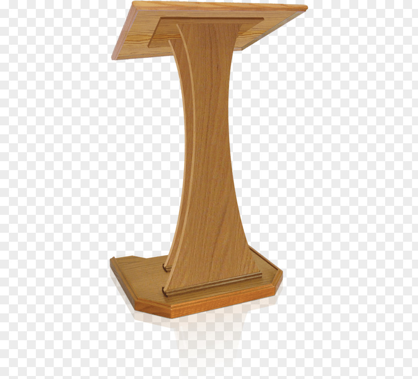 Wooden Podium Pulpit Lectern Table Church PNG